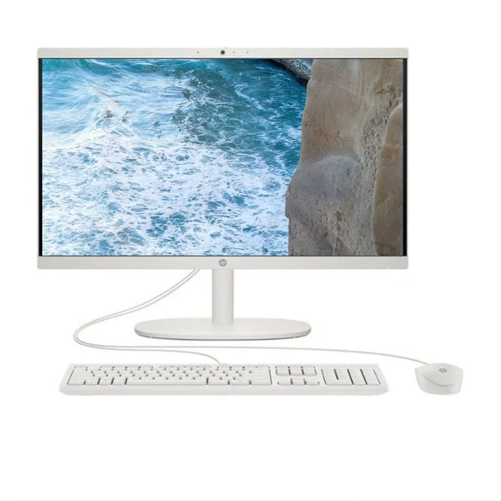 HP 21.5" All-in-One Desktop,Intel Celeron J4025,32GB RAM,2TB SSD,Intel UHD Graphics 600,Windows 11,White
