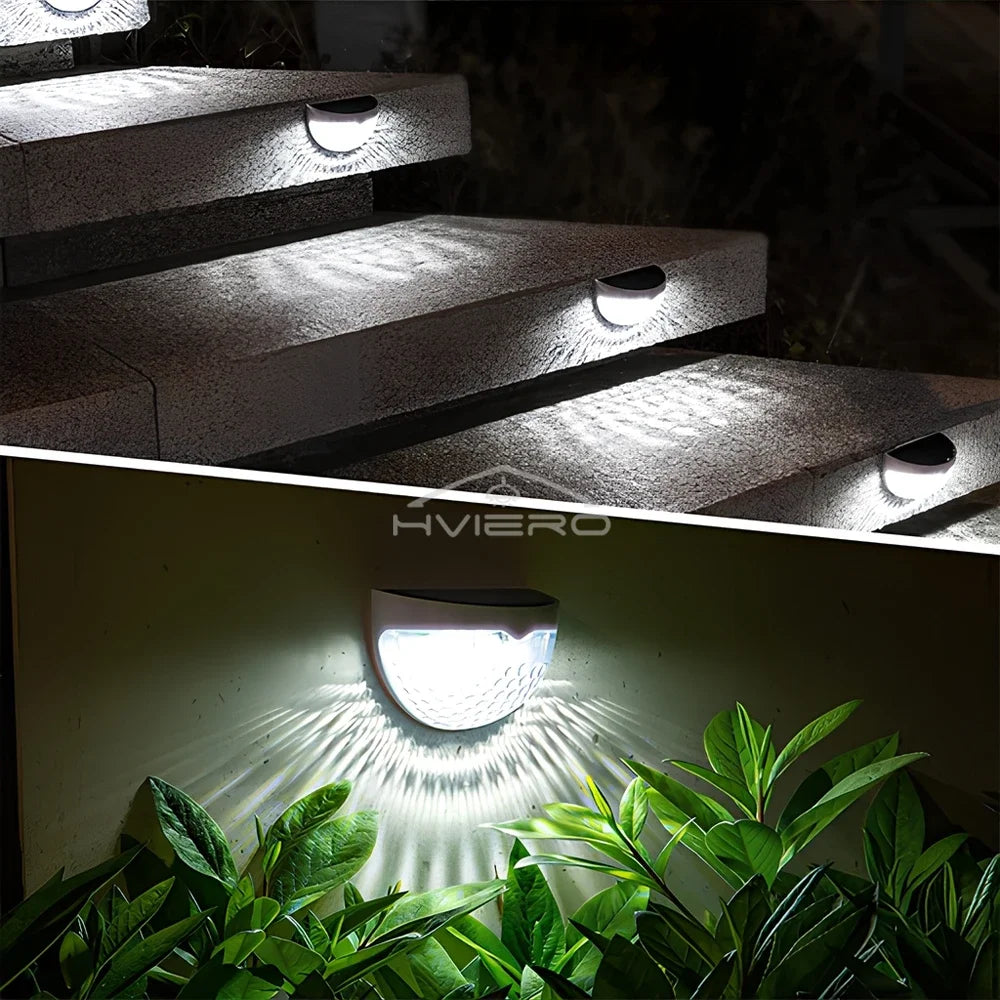 Solar powered LED wall