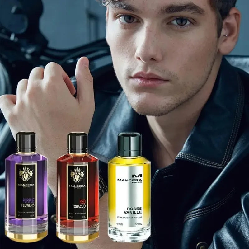 High Quality Mancera Bold & Powerful Tobacco Perfume for Men - Long Lasting Luxury Fragrance to Enhance Charm, Confidence EDP