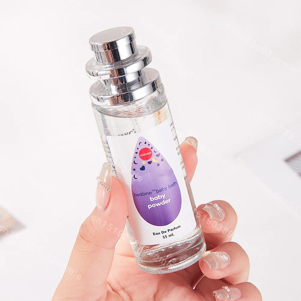 Baby Milk Powder Perfume 35Ml Fresh Elegant High-Quality Floral Fruity Lasting Fragrance Milk Natural Aroma Baby Perfume Spray