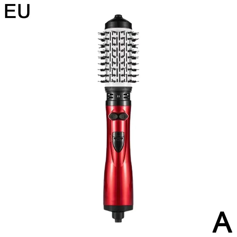 1PC 3 In 1 Rotating Hair Dryer Electric Comb Hair Straightener Comb Air Comb Ion Hair Hot Styler Dryer Negative Brush Brush X5U0