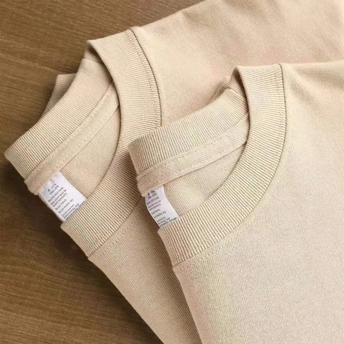 Heavy-duty 300G Cotton Long-sleeved T-Shirt Autumn Men Women O-Neck Oversize T Shirts Unisex Loose Bottoming Couple Shirt L-4XL