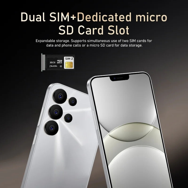 Global Version S24 Ultra Smartphone 3400mAh 4GB RAM 128G ROM 6.26 inch Phone Android 2280x1080HD 8+16MP 5G Network Mobile phones