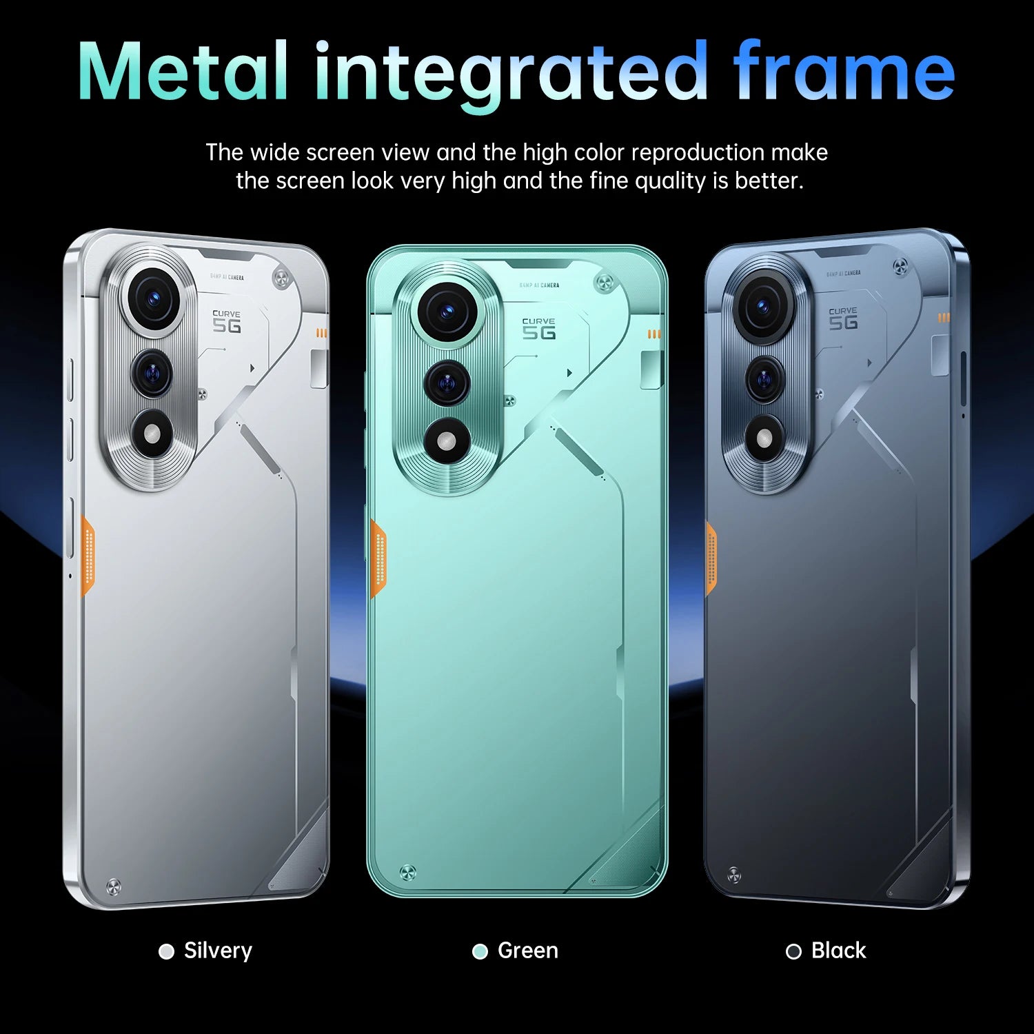 JCTKJ POVA 7 Pro Global Edition Smart 5G Dual Card 7800Mah Android 14 Facial Recognition Function