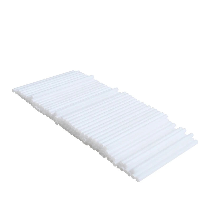 LMETJMA 50pcs 15 cm Lollipop Sticks BPA Free Cake Pop Sticks For Chocolate Sugar Candy Lollipop Sticks For Cake Pops PYKC1010-2