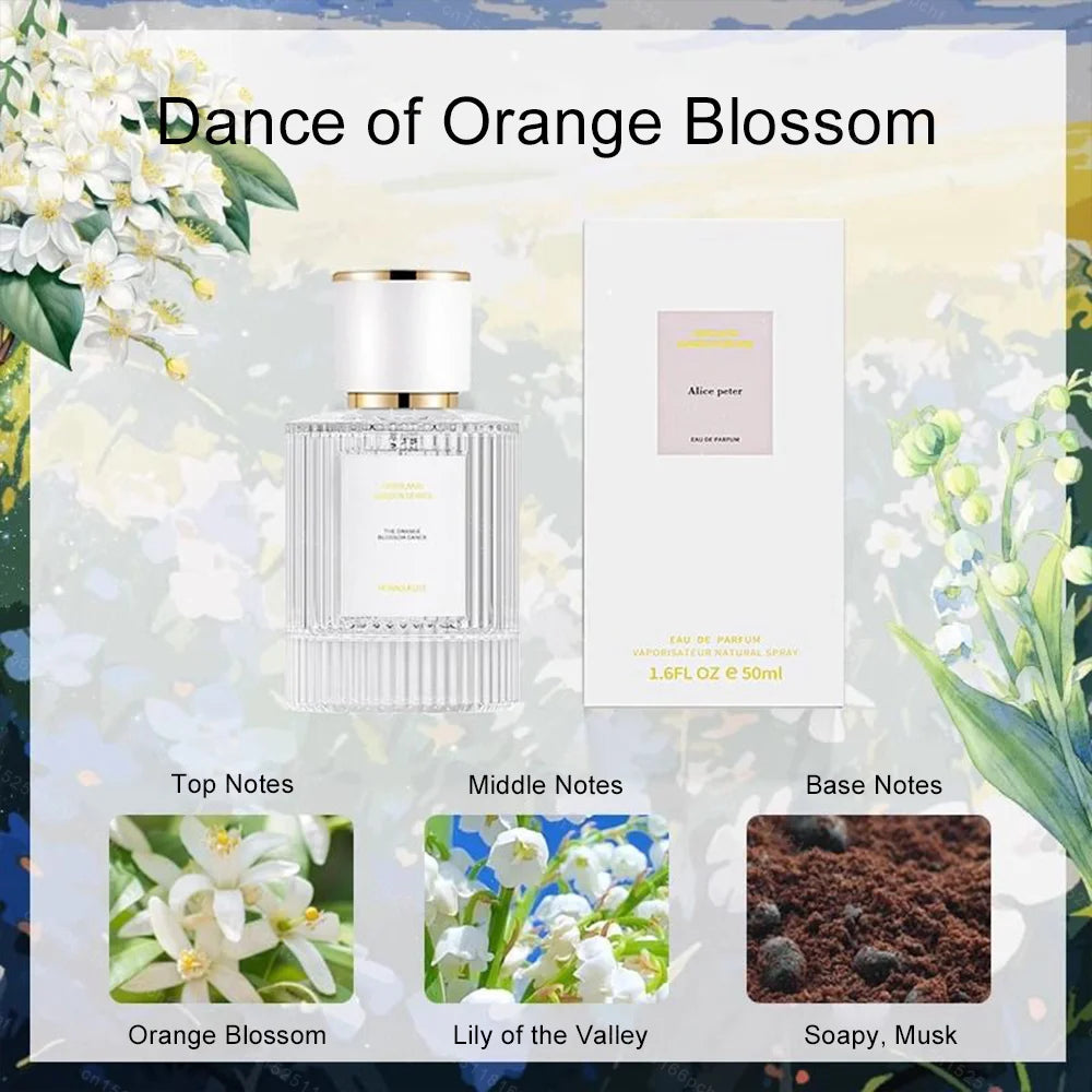 Classic Brand Perfume Light Perfume Fruity Floral Scent Romantic Fragrance Glamour Fragrance Body Spray for Women Out Dating