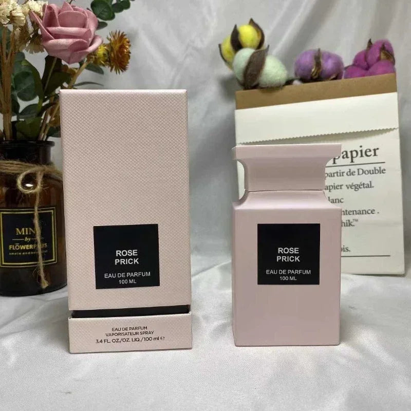100ml Brand Perfume Men Women High Quality Unisex Long-lasting Eau De Cologne Parfum Spray Women Classic Rose Series Parfume