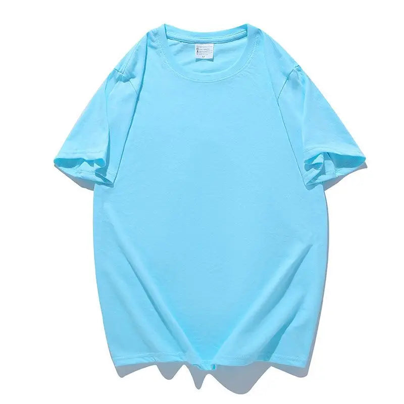 Summer Cotton T Shirts Men Simple Causal O-neck Basic Men and Women White T-shirt Male High Quality Classical Streetwear Tops