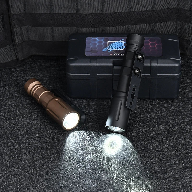 WADSN MOD PLH V2 Tactical Flashlight High Power 1300Lumens Hunting Gun Scout Light Fit 20mm Rail Mlok Keymod Airsoft Accessories