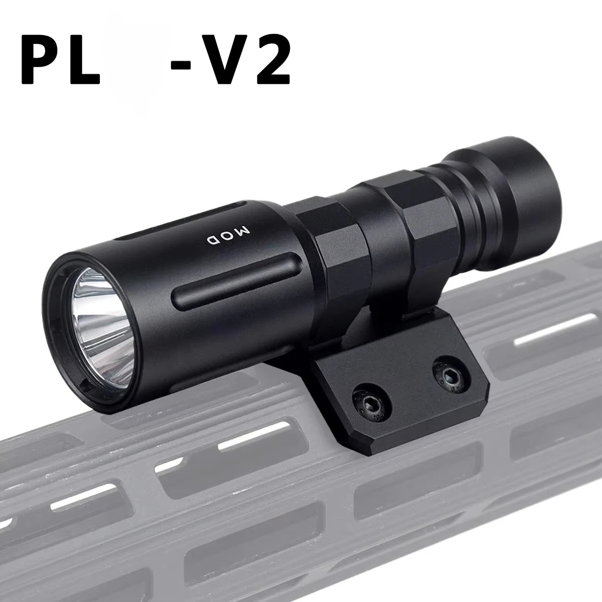 MOD PLH-V2 1300Lumen Tactical Led Powerful Flashlight Metal PLHv2 Airsoft Weapons Scout Light Hunting Torch
