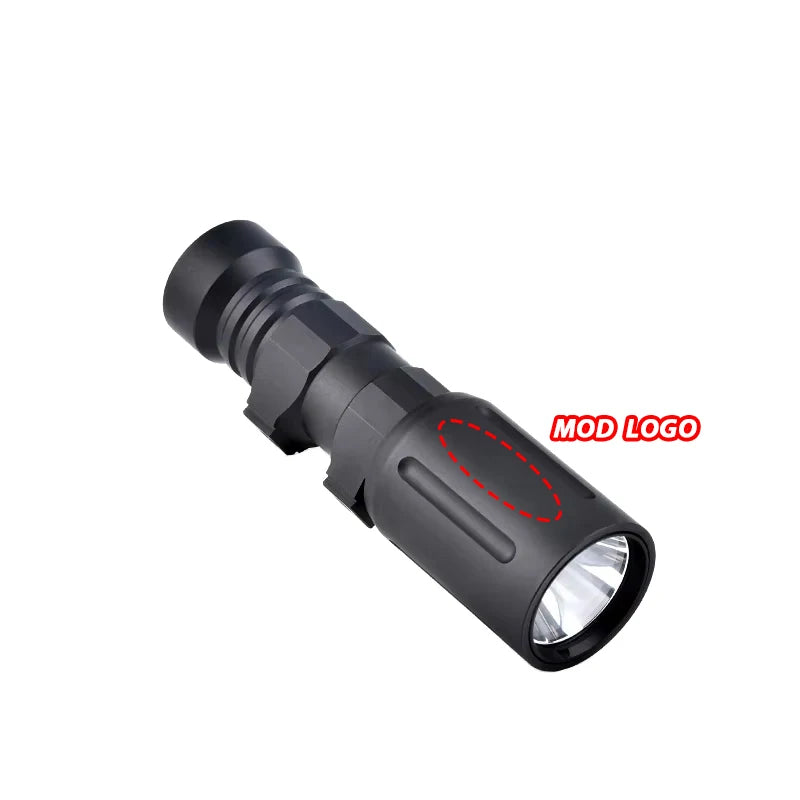 WADSN MOD PLH V2 Tactical Flashlight High Power 1300Lumens Hunting Gun Scout Light Fit 20mm Rail Mlok Keymod Airsoft Accessories