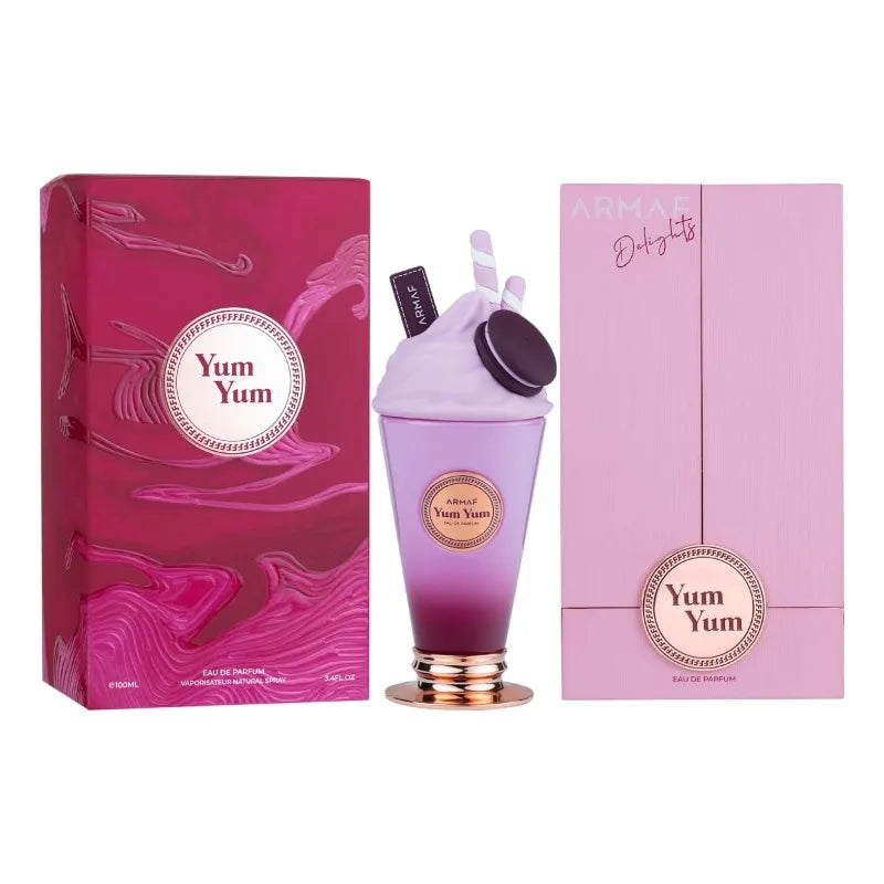 Armaf Yum Yum Eau de Parfum Spray 100ml Original Arab Perfumes Lasting Floral Fruity Fragrance Perfume Cologne for Women Makeup