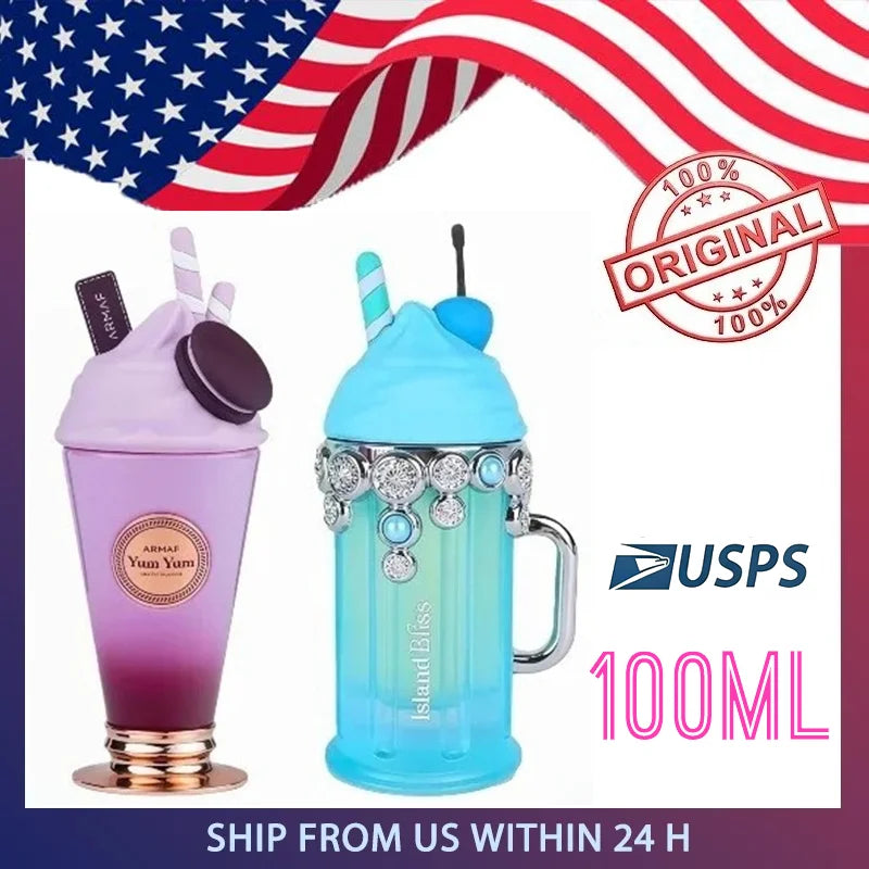 100ML Specialty Perfume Sweet Vanilla Creamy Berry Fun Gourmand Scent for Women Youthful Daily Wear Parfume Fast Shipping