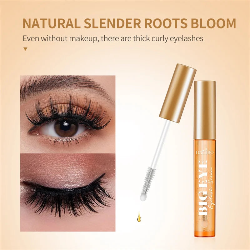 Fast Eyelash Growth Serum 7 Days Natural Eyelash Enhancer Longer Fuller Thicker Curling Lash Treatment Eye Care Products Makeup
