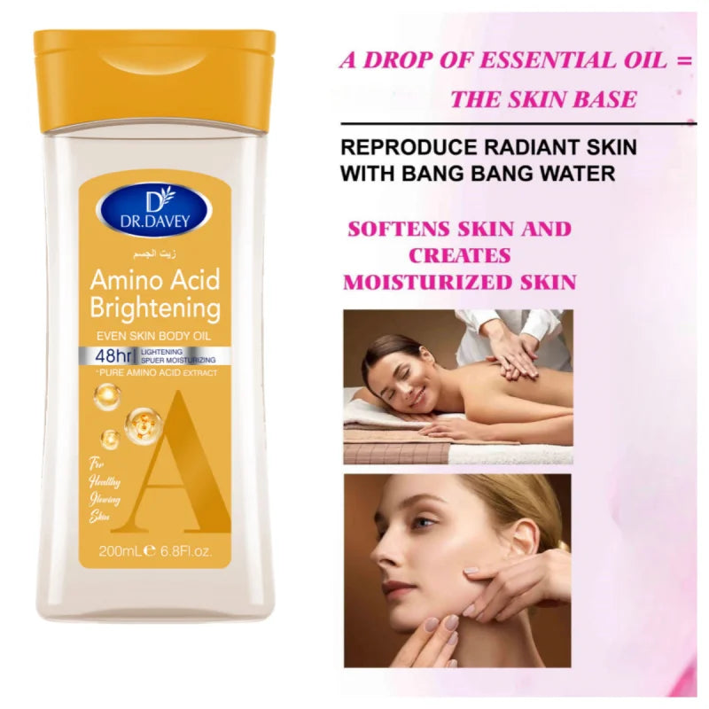 DR.DAVEY amino acid body oil Amino Acid Body Massage Essential Oil Beauty Salon Essential Oil