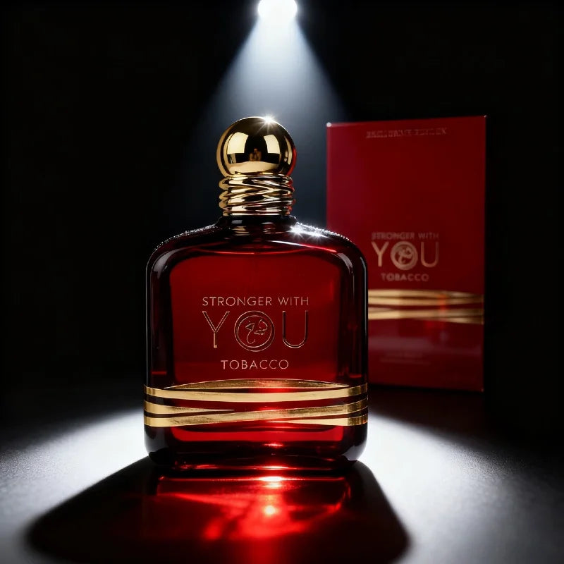 100ML Original Luxury Men's Cologne, Famous Brands Long Lasting Fragrance, Stronger With You Perfume Absolutely Intense Scent