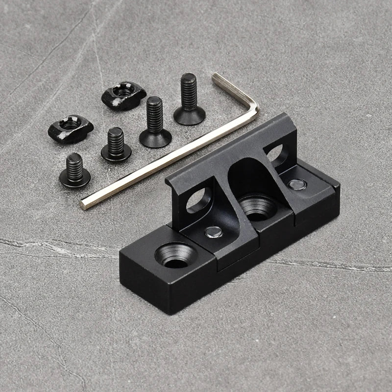 Tactical Surefir M300 M600 Scout Light WADSN M340 M640 Powerful Flashlight Fit M-LOK KeyMod Rail Mount Offset Airsoft Accessorie