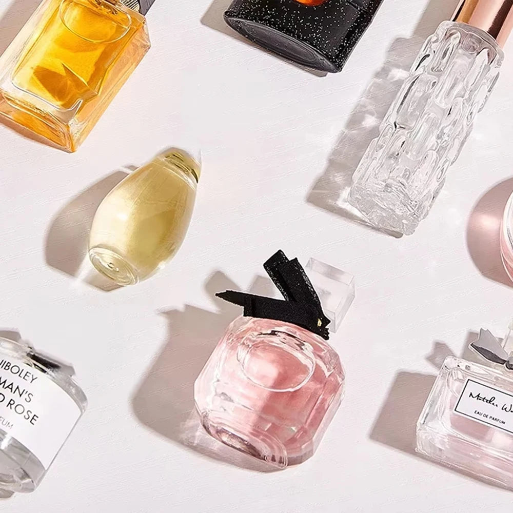 7.5ml*8pcs Women Perfume MenPheromones Fragrance Long Lasting Woody Floral Cologne Compact Portable Perfume Luxury Gift Set