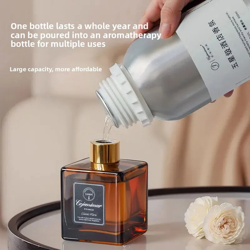 Large Bucket of Essential Oil Replenishment Liquid, Living Room Fragrance, Bedroom Aroma, Toilet Deodorization, Fresh Air