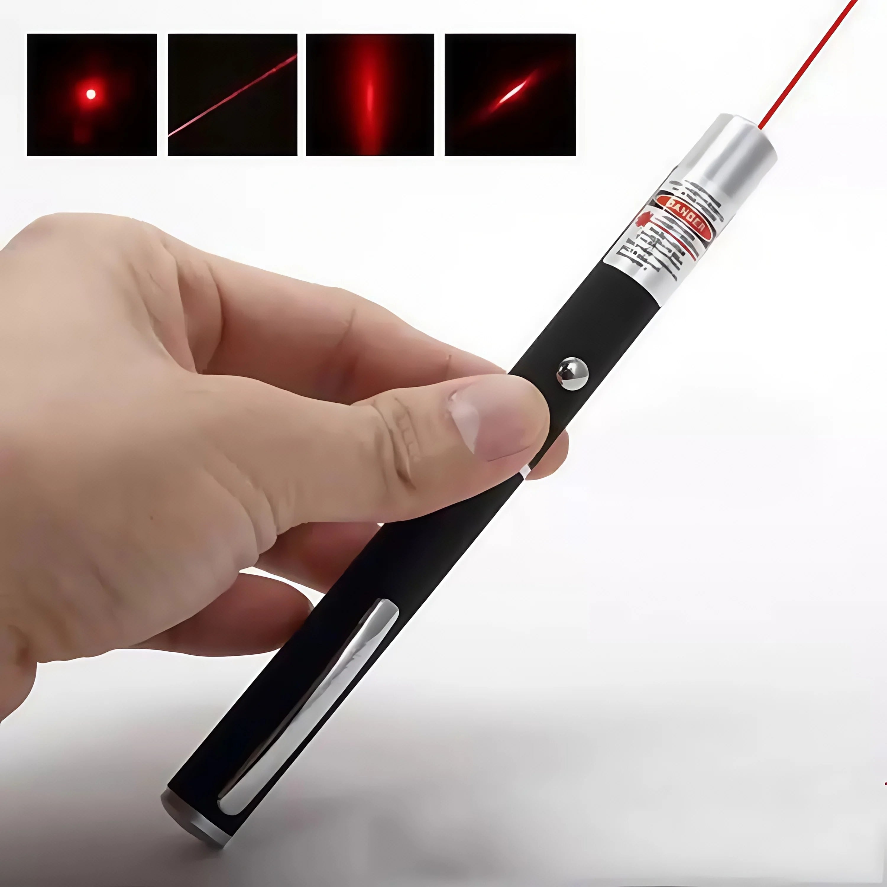 Red Laser Pointer Pen - Long Range Single Point Laser for Cat/Dog Pet Toy, Outdoor Hiking Presentation