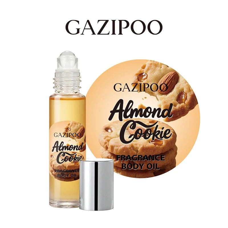 French Gourmand Scent Rollon Perfume Popcorn Cookie Cream Vanilla Coconut Lasting Fresh Eau De Toilette Portable Sweet Fragrance