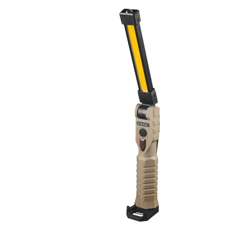 KDULIT Fold LED Emergency Floodlight Portable Strong Magnet COB Working Light Type C Rechargeable Flashlight Super Bright Lamp