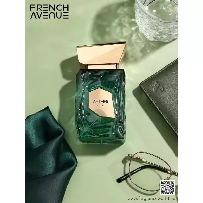 French Avenue Unisex Arabic Perfume100ml Lightweight Fresh Long-lasting Women's and Men's Perfume Oriental Cologne Novel