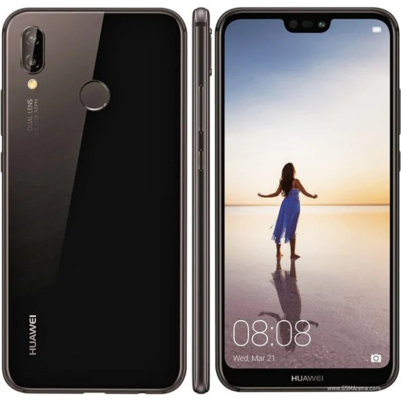Huawei P20 Lite Smartphone Android 16MP+24MP Camera 5.84 inch 4G+128GB ROM 5G Network Mobile phones Google Play Store Cellphones