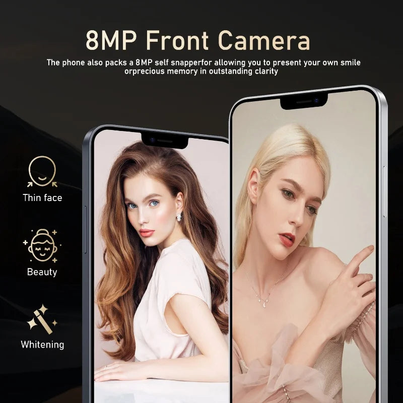 2025 New X7 Pro Global Version Smartphone 4GB / 128GB 3400mAh battery 8+16MP Camera 6.26 inch 5G Network Dual SIM Android phones