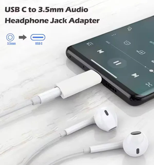 USB type C to 3.5mm jack Audio Adapter