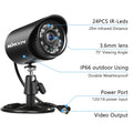 2MP Analog Security Camera Full High Definition 1080P 4-in-1 (TVI/AHD/CVI/CVBS) Surveillance Camera Weatherproof Night Vision
