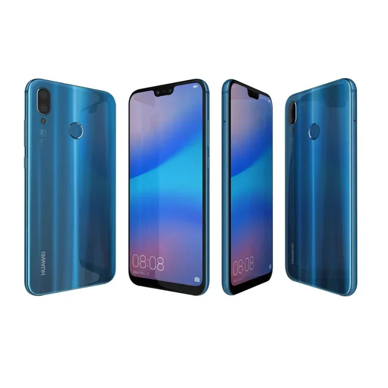 Huawei P20 Lite Smartphone Android 16MP+24MP Camera 5.84 inch 4G+128GB ROM 5G Network Mobile phones Google Play Store Cellphones