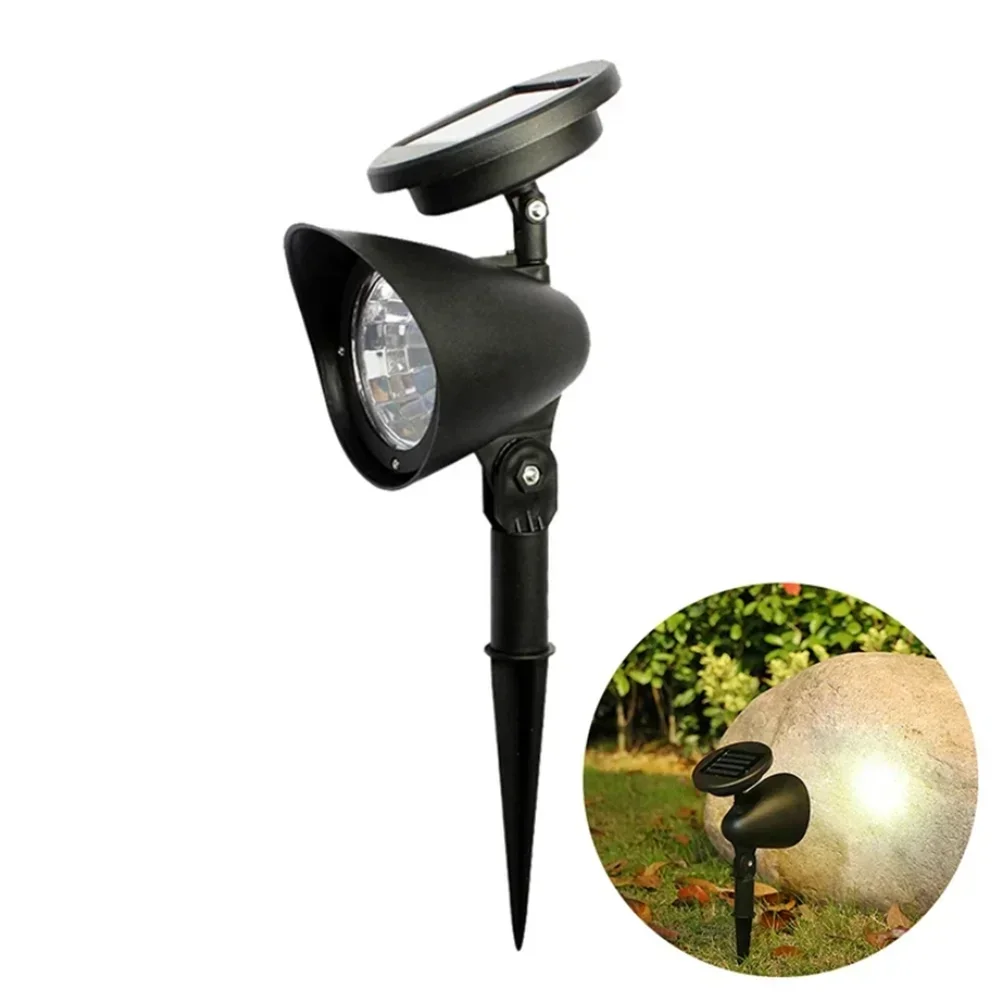 Outdoor Led Solar Spotlight Garden Lights Landscape Decoration IP65 Waterproof for Lawn Courtyard Pathway Tree Separately Lamp