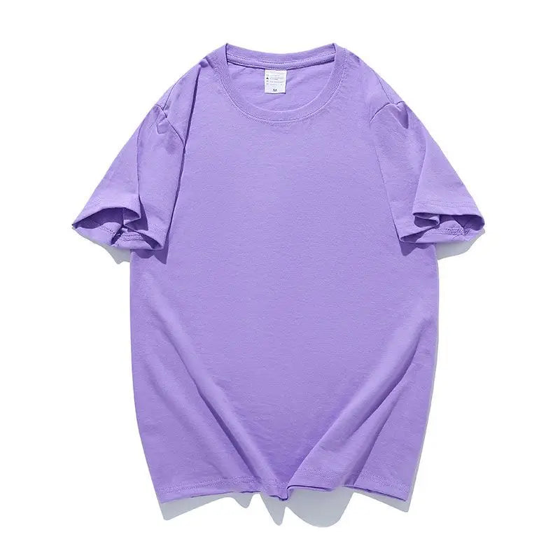 Summer Cotton T Shirts Men Simple Causal O-neck Basic Men and Women White T-shirt Male High Quality Classical Streetwear Tops