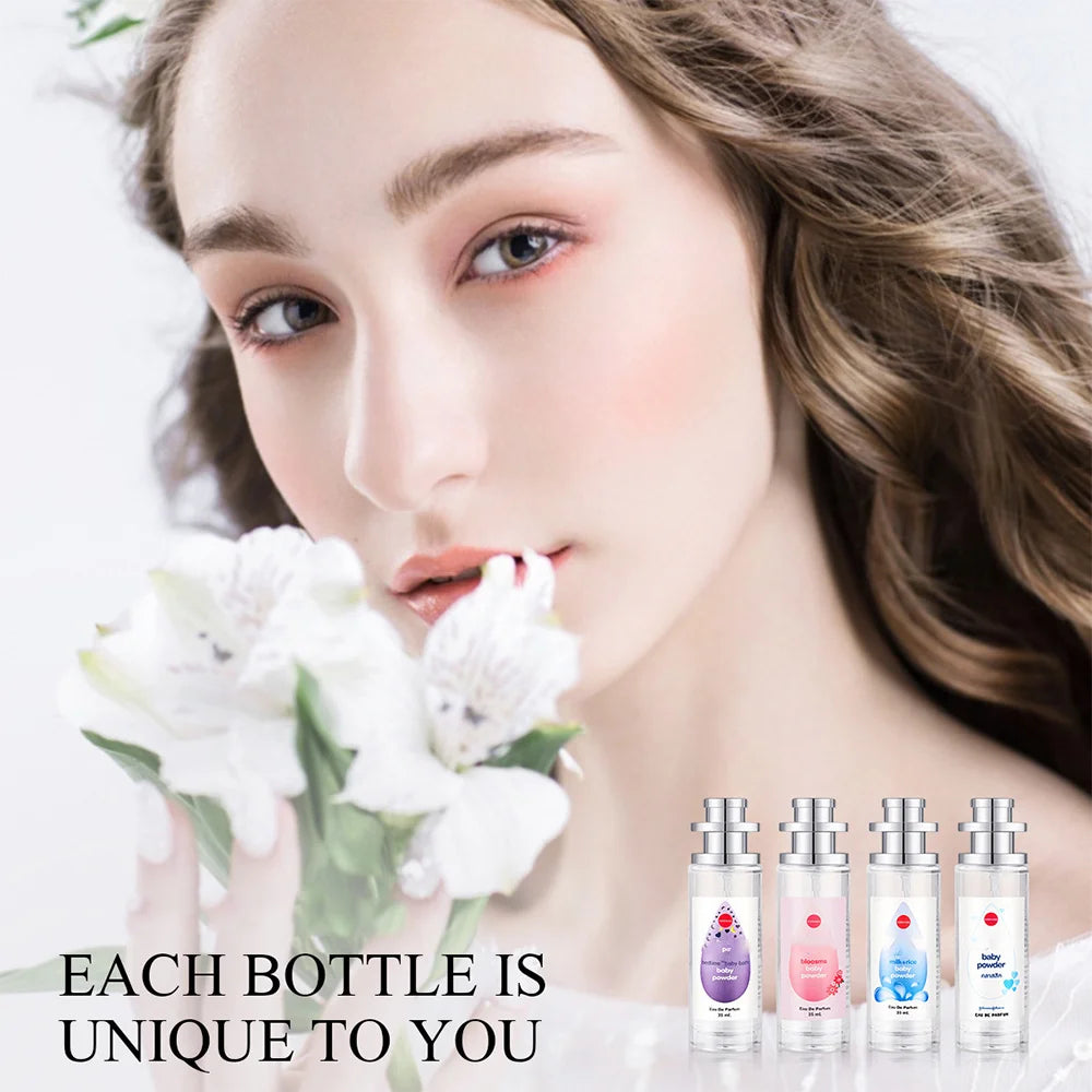 Baby Milk Powder Perfume 35Ml Fresh Elegant High-Quality Floral Fruity Lasting Fragrance Milk Natural Aroma Baby Perfume Spray