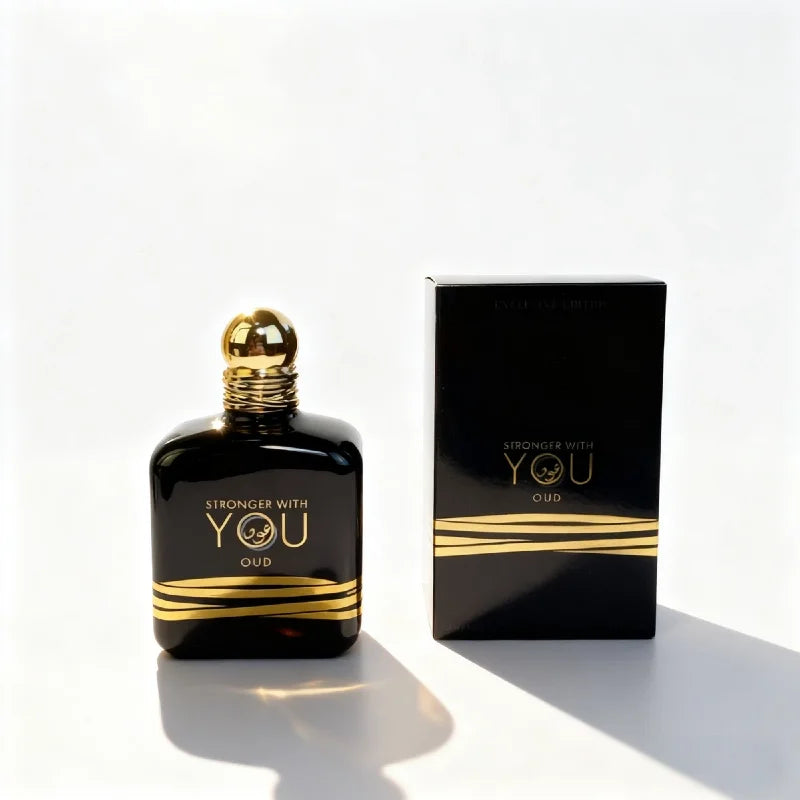 100ML Original Luxury Men's Cologne, Famous Brands Long Lasting Fragrance, Stronger With You Perfume Absolutely Intense Scent