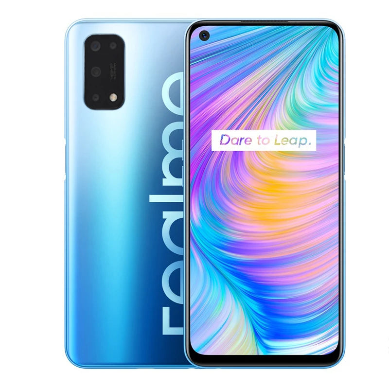 OPPO Realme 7 5g Smartphone Global firmware MTK Dimensity 720 8GB 128GB realme UI V3.0 5000mAh camera 48MP+16MP Used Phone