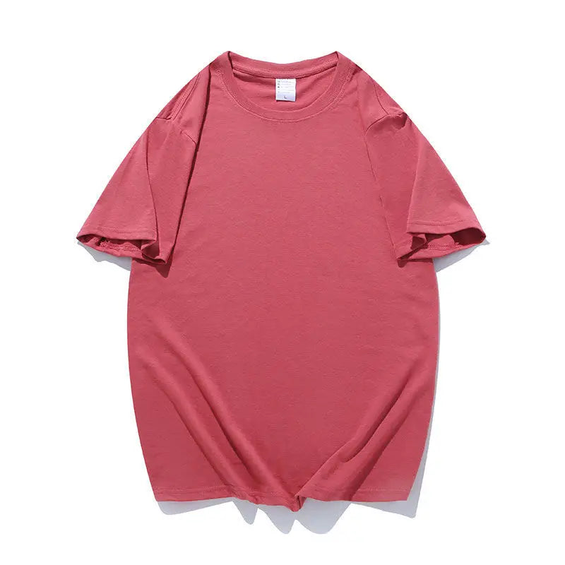 Summer Cotton T Shirts Men Simple Causal O-neck Basic Men and Women White T-shirt Male High Quality Classical Streetwear Tops