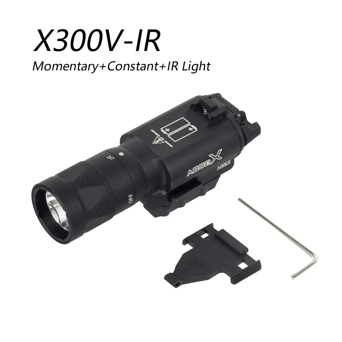 SureFir X300 Ultra X300UH-B X300V X300V-IR XH35 XH15 Tactical Scout Light Airsoft Handgun Rifle Weapon Flashlight Hunting Torch