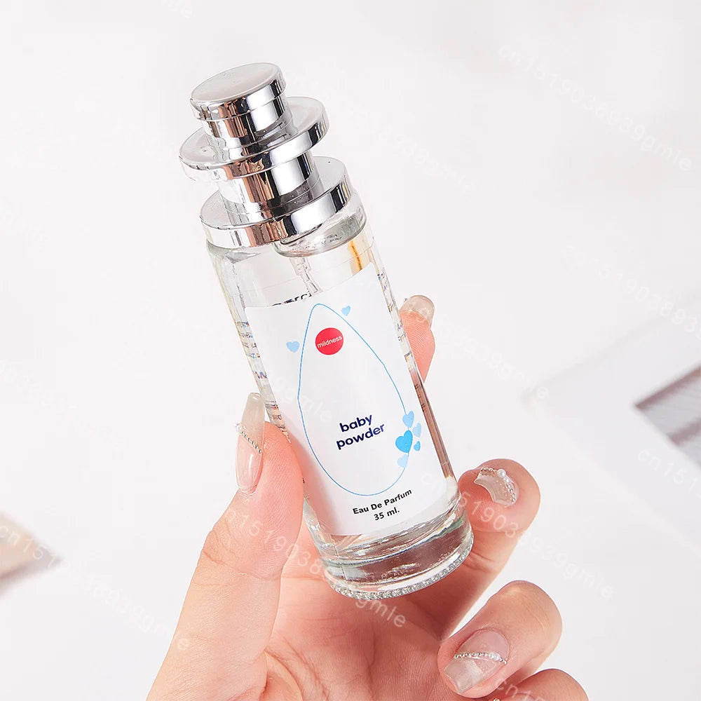 Baby Milk Powder Perfume 35Ml Fresh Elegant High-Quality Floral Fruity Lasting Fragrance Milk Natural Aroma Baby Perfume Spray