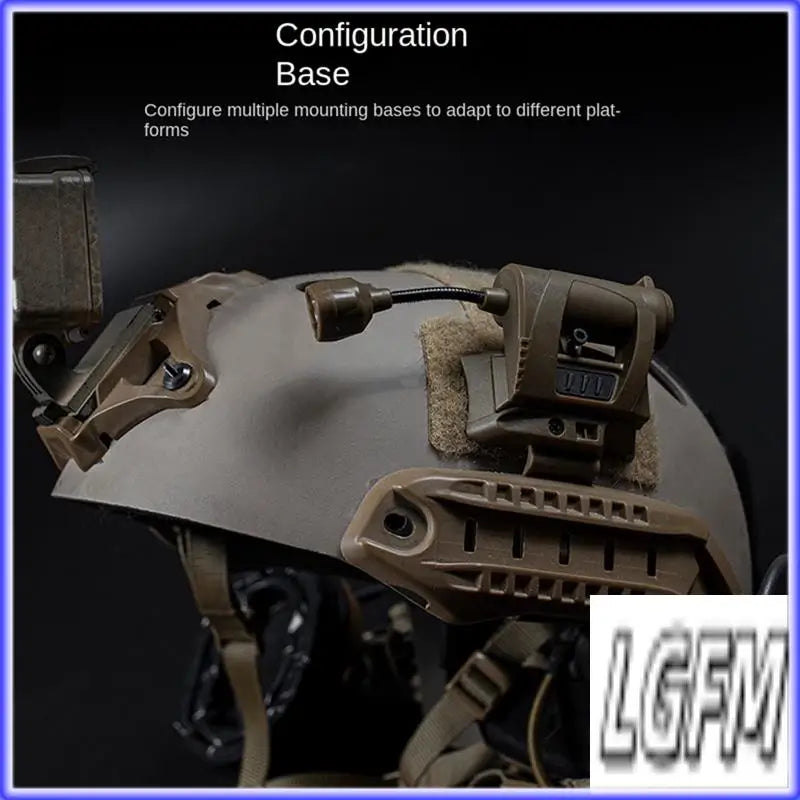 GM-Outdoor Helmet Light 3-Speed LED Flashlight Outdoor Night Light Suitable For Helmet Cycling Fishing Light