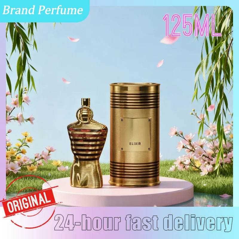 125ML Original Brand Perfume For Men Spray Flirting Pheromone Party Date Attractive Long-lasting fragrance Gift Charm Man
