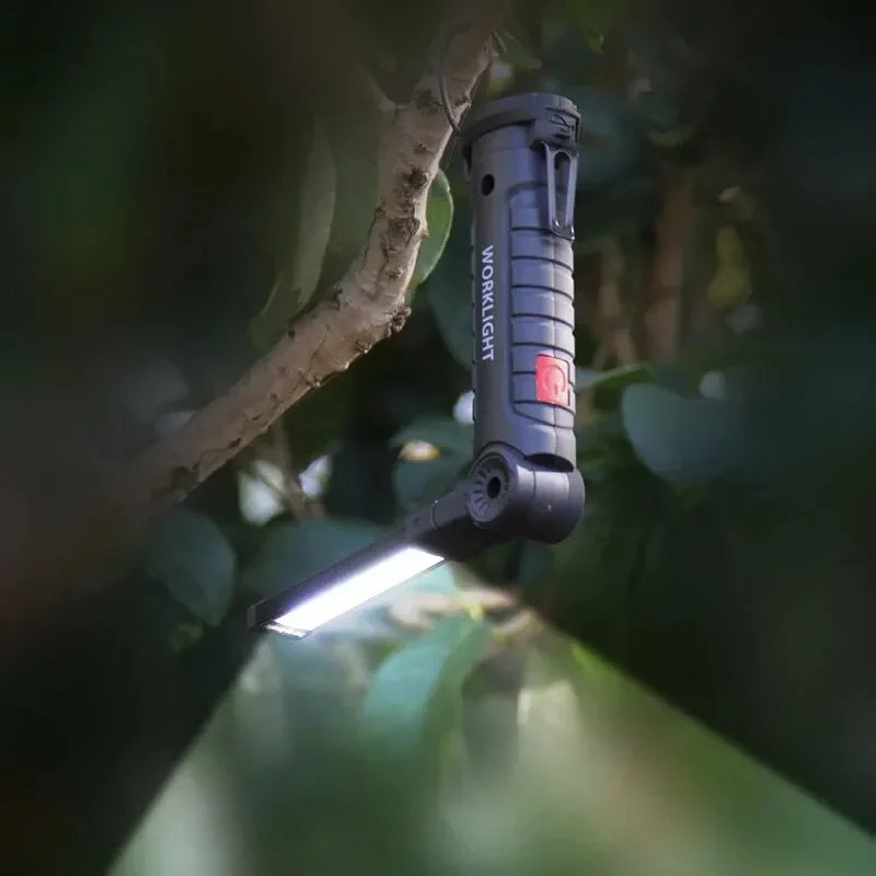 Rechargeable LED Work Lights with Magnetic Base, 360°Rotation,Versatile Lighting for Repairs, Outdoors for Men