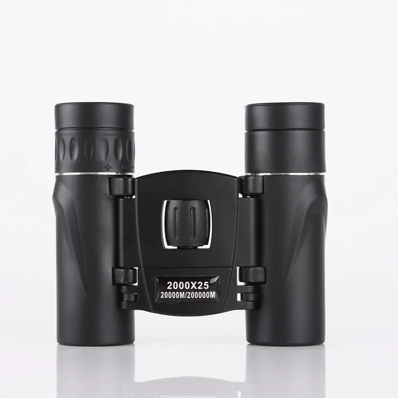 Binoculars 900/1000x25 HD Powerful 9000M Long Range Folding Mini Telescope FMC Optics For Hunting Sports Outdoor Camping Travel