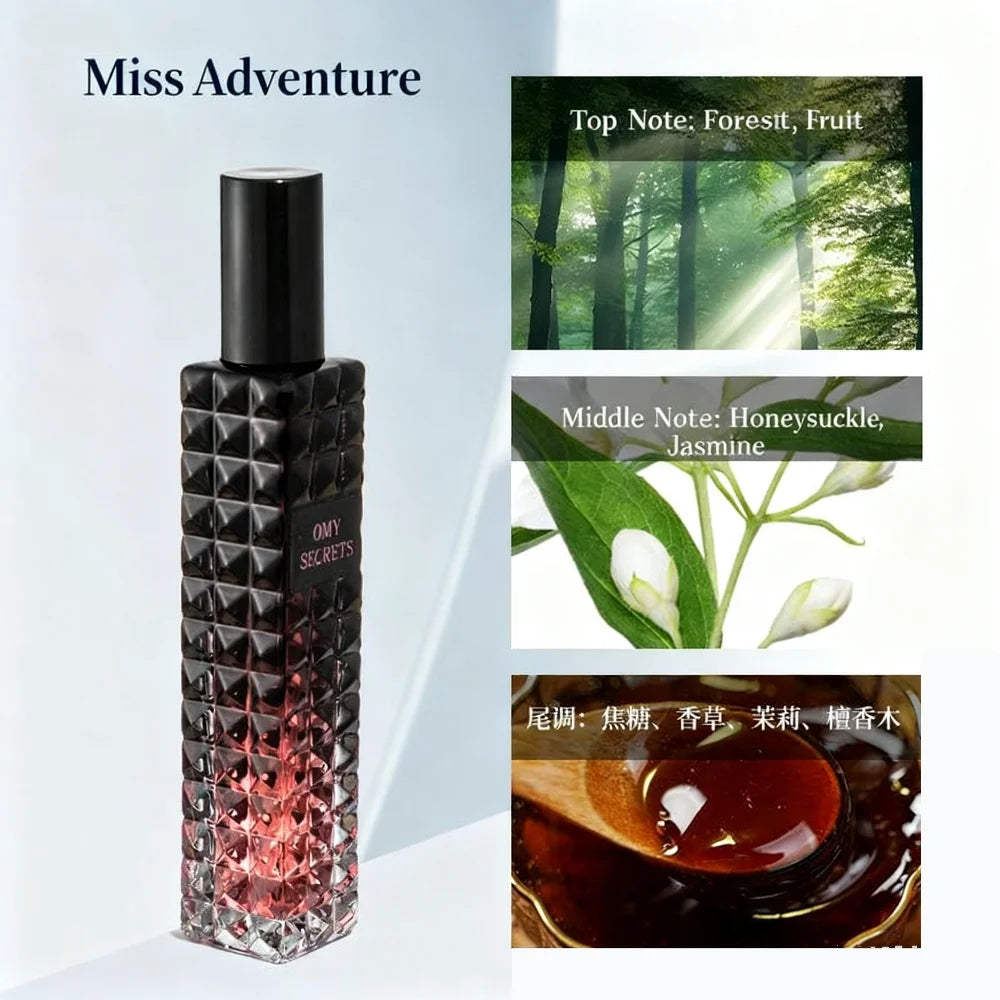 30Ml Women's Eau De Parfum Long-Lasting Fragrance Natural Floral Fruity Citrus Woody Oriental Water Fragrances Series Fresh