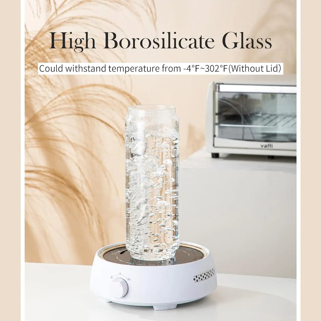 1 PC Small Glass Storage Jars with Airtight Lids,  coffee container with Wooden Lid, Glass Pantry Canister for Beans, Rice,Sugar