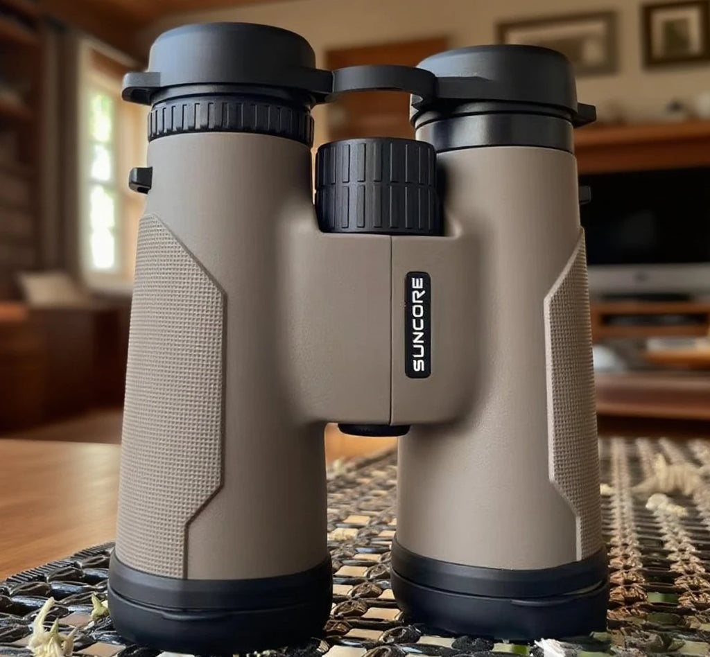 SUNCORE 10x42 Professional Binoculars with Low Light Clarity Great for Stargazing Birding & Sports Events