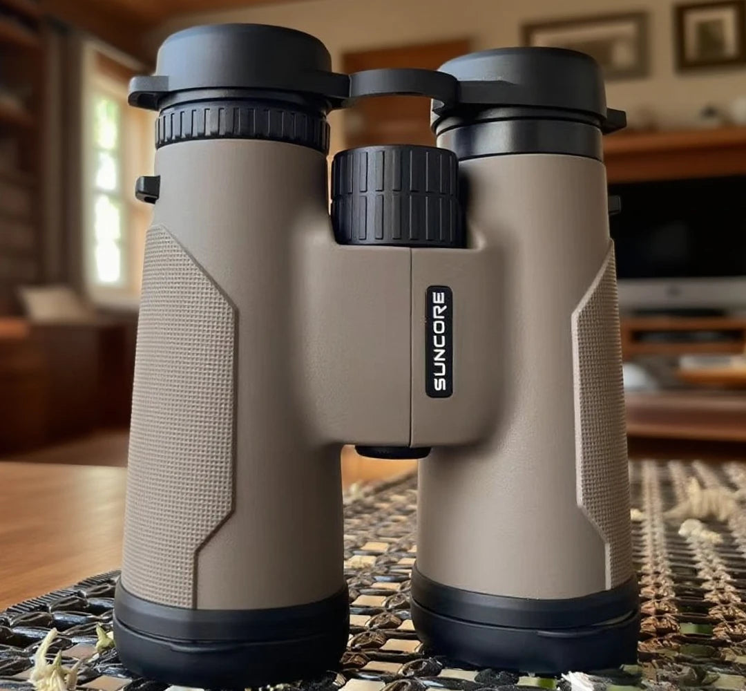 SUNCORE 10x42 Professional Binoculars with Low Light Clarity Great for Stargazing Birding & Sports Events