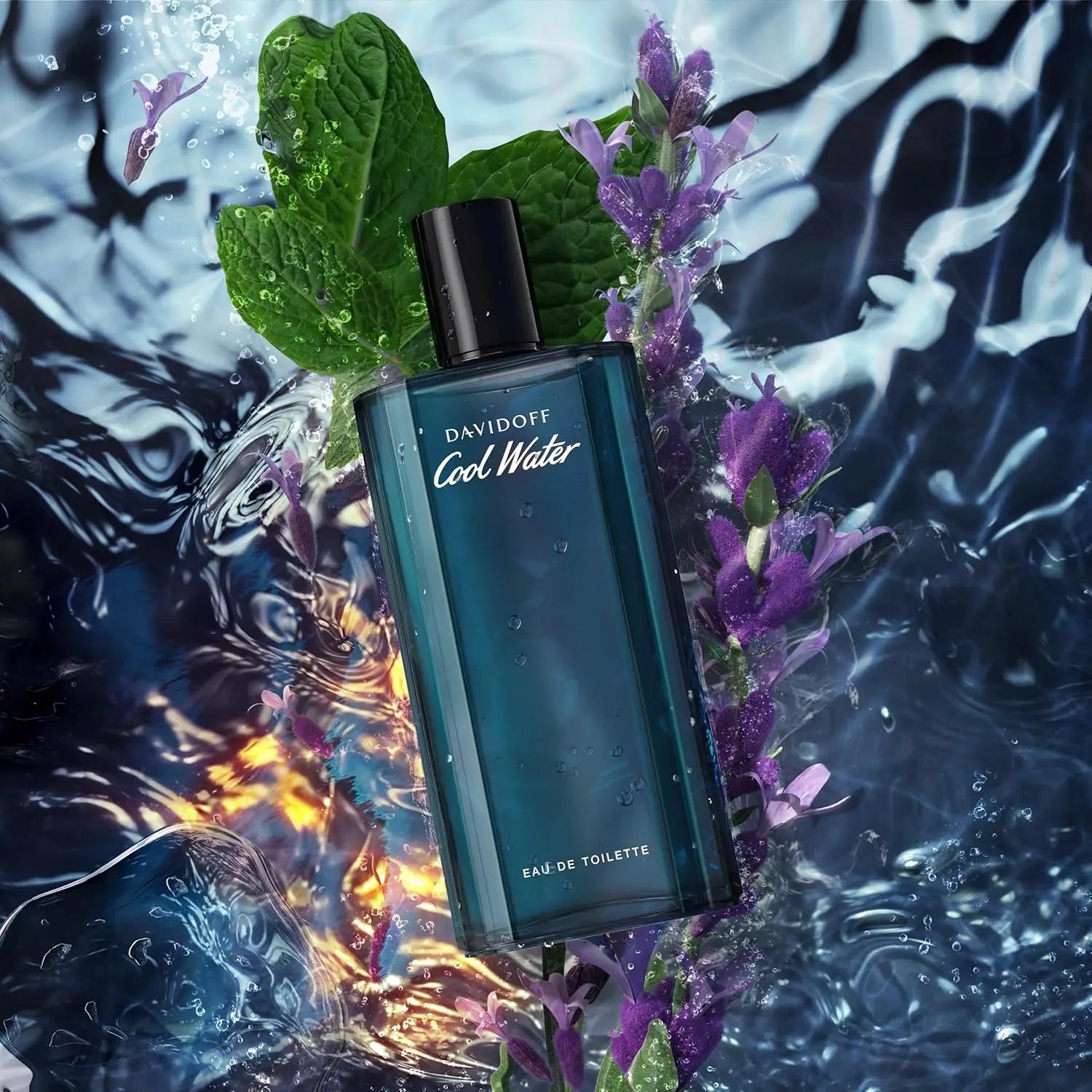 Eau De Intense Ambery Men's Cologne Perfume, with Persistent Fragrance of Green Citrus
