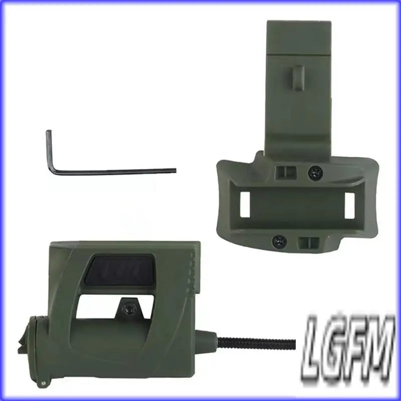 GM-Outdoor Helmet Light 3-Speed LED Flashlight Outdoor Night Light Suitable For Helmet Cycling Fishing Light